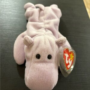 RARE Ty Happy Hippo Beanie Baby